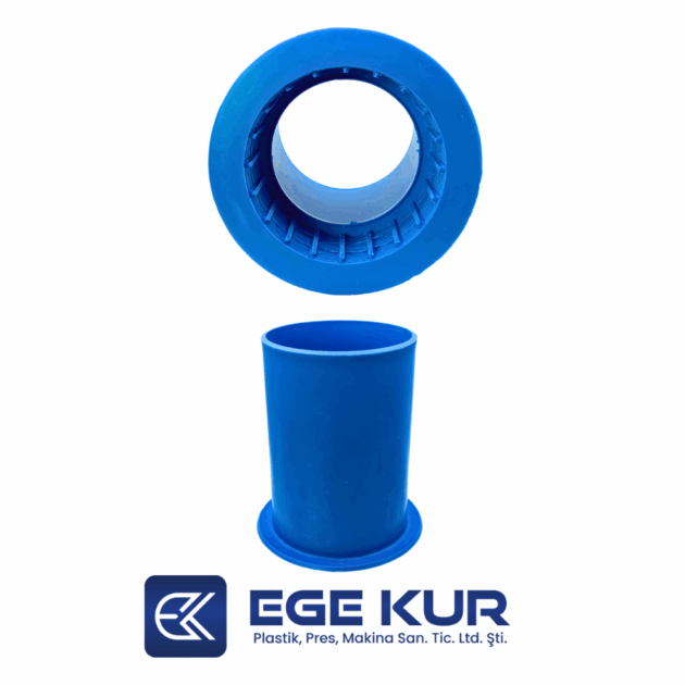 6 İNÇ PLASTİK TAPA UZUN MAVİ