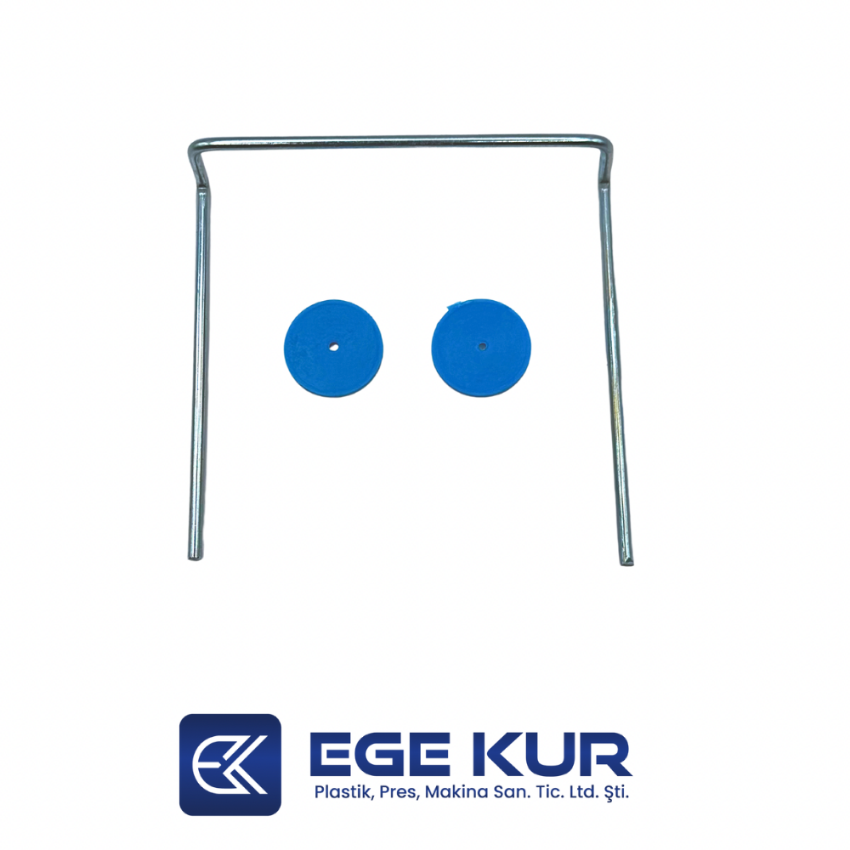 8 X 7,5 X 8  2,5 MM KIVRIMLI TEL (WİCKETWİRE)